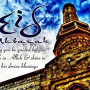 eid greeting wallpaper